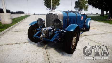 Bentley Blower 4.5 Litre Supercharged [high] pour GTA 4