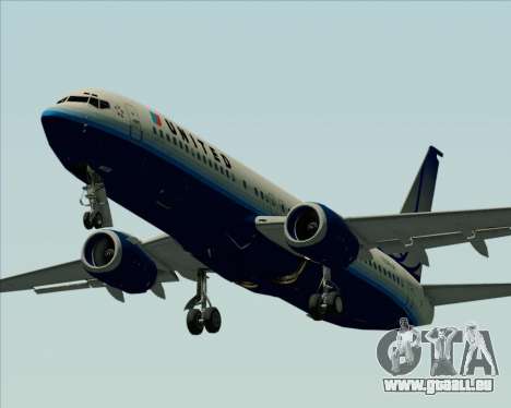 Boeing 737-800 United Airlines pour GTA San Andreas