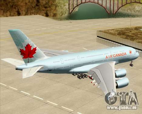 Airbus A380-800 Air Canada für GTA San Andreas