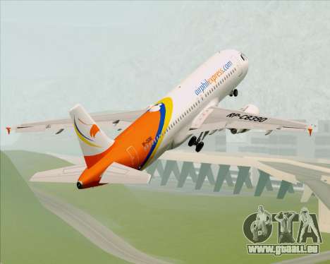 Airbus A320-200 Airphil Express pour GTA San Andreas