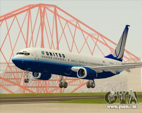 Boeing 737-800 United Airlines pour GTA San Andreas