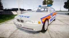 BMW 525i E39 Touring Police [ELS] JSARVV pour GTA 4