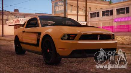 Ford Mustang Boss 302 2012 pour GTA San Andreas