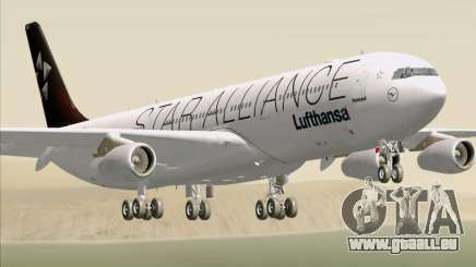 Airbus A340-300 Lufthansa (Star Alliance Livery) pour GTA San Andreas