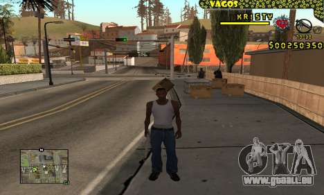 C-HUD Vagos pour GTA San Andreas