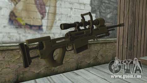 Piers Nivans Rifle from Resident Evil 6 für GTA San Andreas