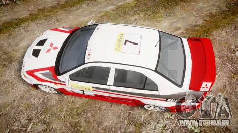Mitsubishi Lancer Evolution VI Rally Edition pour GTA 4