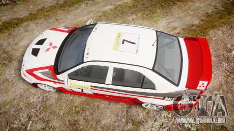 Mitsubishi Lancer Evolution VI Rally Edition für GTA 4