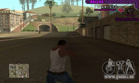 Ballas C-HUD für GTA San Andreas