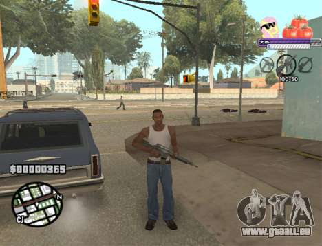 C-HUD Pony and Pomidors pour GTA San Andreas