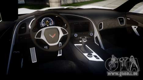 Chevrolet Corvette Stingray C7 2014 pour GTA 4