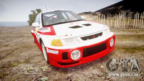 Mitsubishi Lancer Evolution VI Rally Edition pour GTA 4