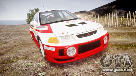 Mitsubishi Lancer Evolution VI Rally Edition für GTA 4