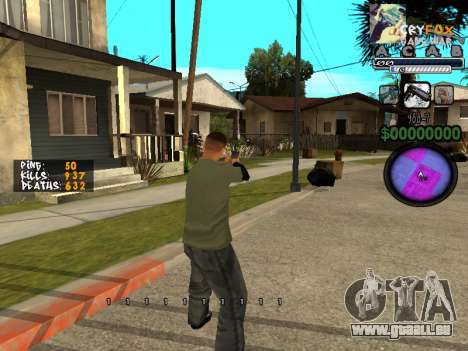 C-HUD. Avec. Et. pour GTA San Andreas