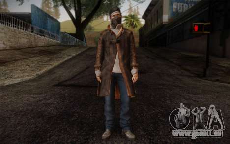 Aiden Pearce from Watch Dogs v6 pour GTA San Andreas