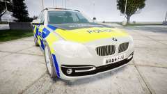 BMW 525d F11 2014 Police [ELS] pour GTA 4