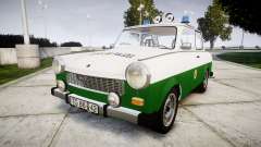 Trabant 601 deluxe 1981 Police pour GTA 4