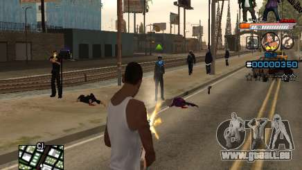 C-HUD Ghetto Live pour GTA San Andreas