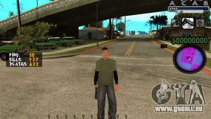 C-HUD. Avec. Et. pour GTA San Andreas