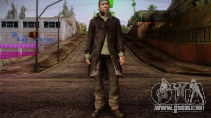 Aiden Pearce from Watch Dogs v8 pour GTA San Andreas