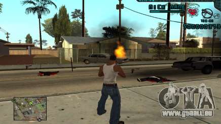 C-HUD Rifa Gang pour GTA San Andreas