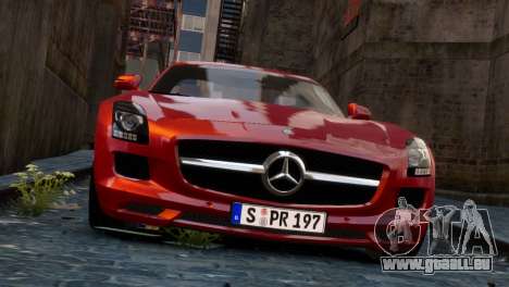 Mercedes-Benz SLS AMG 2011 [EPM] pour GTA 4