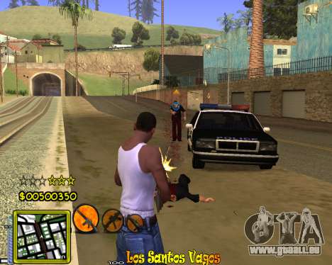C-HUD Vagos Gang pour GTA San Andreas