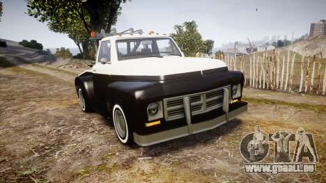 Vapid Towtruck Restored striped tires pour GTA 4