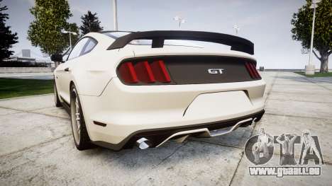 Ford Mustang GT 2015 Custom Kit black stripes gt für GTA 4