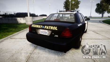 Ford Crown Victoria Highway Patrol [ELS] Liberty pour GTA 4