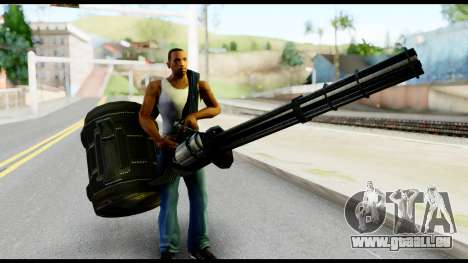 Raven Vulcan Gun from Metal Gear Solid für GTA San Andreas