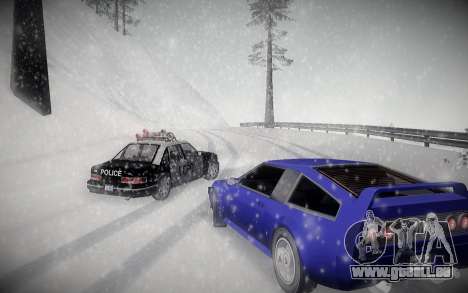 L'Hiver ENBSeries pour GTA San Andreas