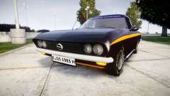 Opel Manta A Black Magic pour GTA 4