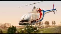 Malaysian Polis Helicopter Eurocopter Squirrel pour GTA San Andreas