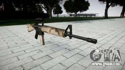 Die M16A2 Gewehr [optisch] sahara für GTA 4