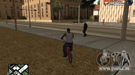 С-HUD par SampHack v. 21 pour GTA San Andreas