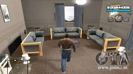 Blue C-HUD pour GTA San Andreas