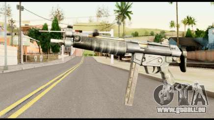 MP5 avec la Crosse Pliée pour GTA San Andreas