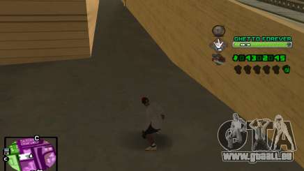 C-HUD Ghetto 4ever pour GTA San Andreas