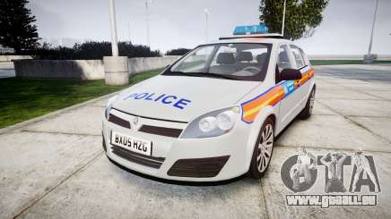 Vauxhall Astra 2005 Police [ELS] Britax für GTA 4