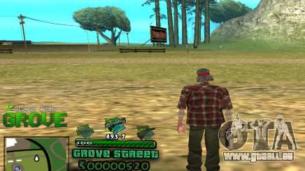 C-HUD Groove pour GTA San Andreas