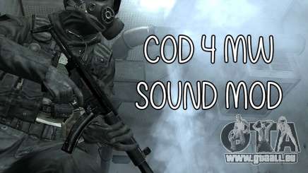 COD MW Sound Mod für GTA San Andreas