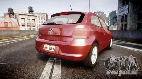 Volkswagen Gol G6 iTrend 2014 rims1 pour GTA 4