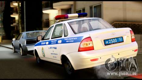 VAZ 2170 LA POLICE DE LA CIRCULATION pour GTA San Andreas