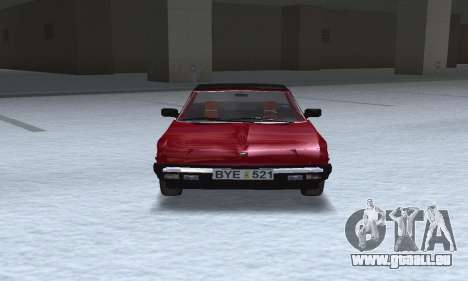 Fiat Bertone X1 9 pour GTA San Andreas