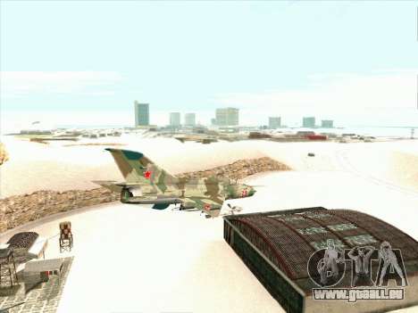 MiG 21 der sowjetischen Luftwaffe für GTA San Andreas