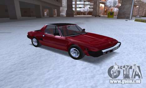 Fiat Bertone X1 9 pour GTA San Andreas