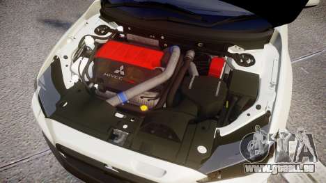 Mitsubishi Lancer Evolution X FQ400 pour GTA 4