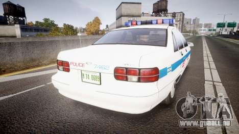 Chevrolet Caprice Liberty Police [ELS] pour GTA 4