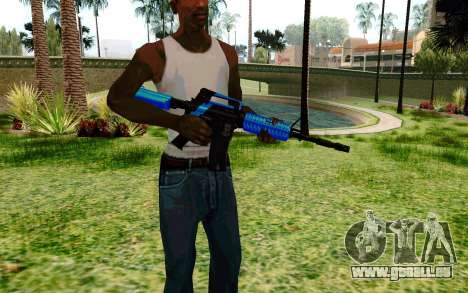 M4 Blue pour GTA San Andreas